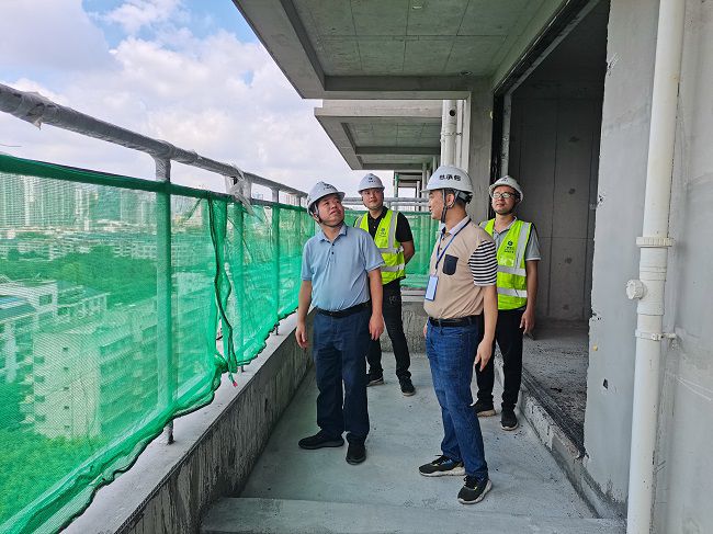 岑廷义深刻项目现场查抄工作进度。谢秋云 摄（建图）.jpg